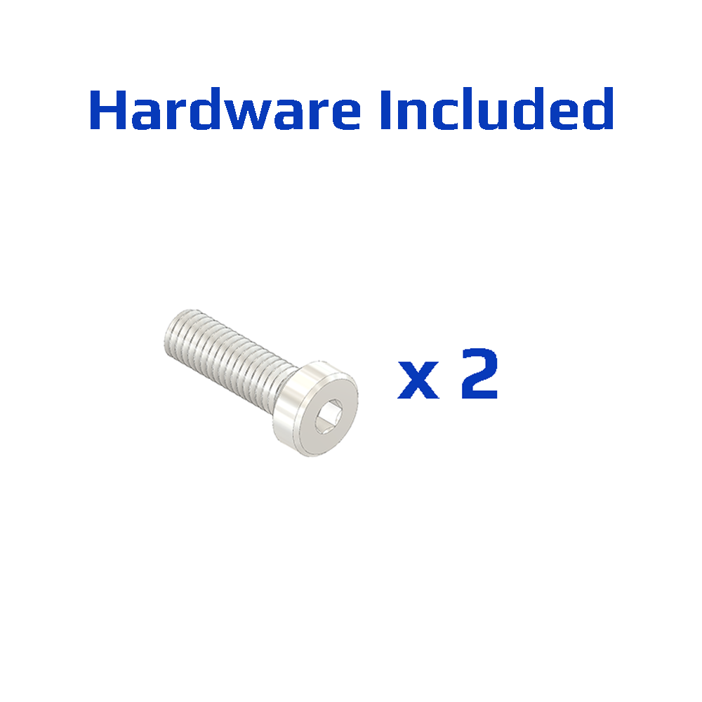 32-3060M10S-3SS MODULAR SOLUTIONS MOUNTING PLATE 30MM X 60MM, M10 THREADED WITH A CENTER THRU HOLE